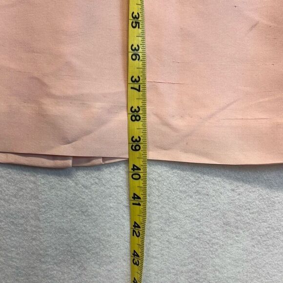 TALBOTS Sheath Dress and Jacket Set Size 12 Pink Floral 100% Silk Button Front - Picture 12 of 12